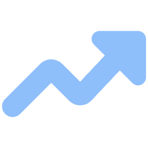 Graph Arrow Increase Icon from Core Flat - Free Set