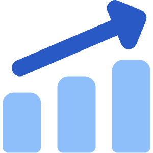 Graph Bar Increase Icon from Core Flat - Free Set