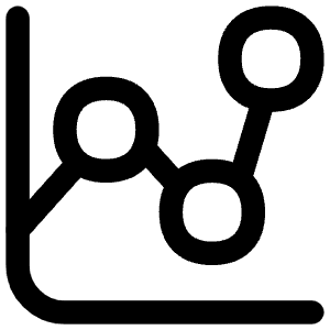 Graph Dot Icon from Flex Line - Free Set