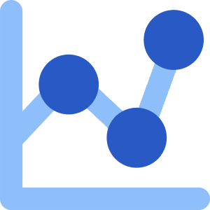 Graph Dot Icon from Core Flat - Free Set