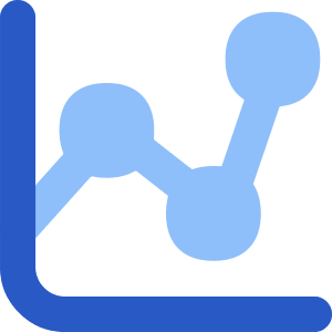 Graph Dot Icon from Flex Flat - Free Set