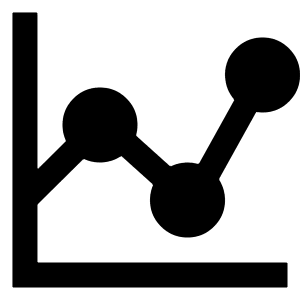 Graph Dot Icon from Sharp Solid - Free Set