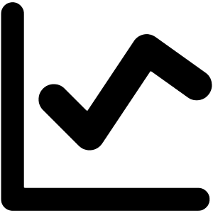 Graph Icon from Core Solid - Free Set