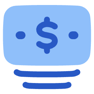 Money Cash Bill 1 Icon from Plump Flat - Free Set