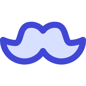 Moustache Icon from Core Duo - Free Set