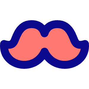 Moustache Icon from Flex Pop - Free Set