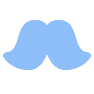 Moustache Icon from Plump Flat - Free Set