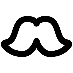 Moustache Icon from Plump Remix - Free Set