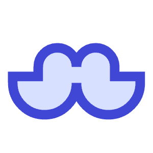 Moustache Icon from Sharp Duo - Free Set