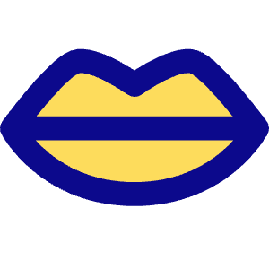 Mouth Lip Icon from Core Pop - Free Set