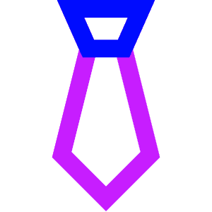 Necktie Icon from Sharp Neon - Free Set