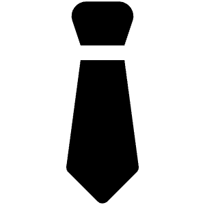 Necktie Icon from Core Solid - Free Set