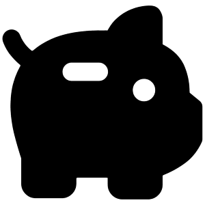 Piggy Bank Icon from Core Solid - Free Set