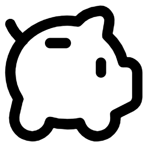 Piggy Bank Icon from Flex Line - Free Set