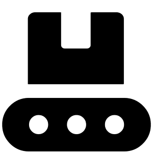 Production Belt Icon from Core Solid - Free Set