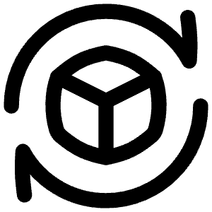 Production Belt Time Icon from Flex Line - Free Set