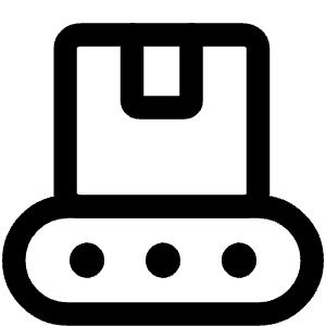 Production Belt Icon from Core Line - Free Set