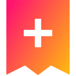 Receipt Add Icon from Sharp Gradient- Free Set