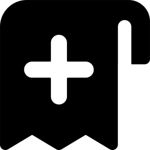 Receipt Add Icon from Core Solid - Free Set