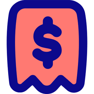 Receipt Icon from Flex Pop - Free Set