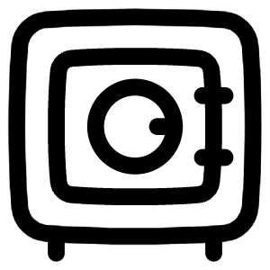 Safe Vault Icon from Plump Line - Free Set