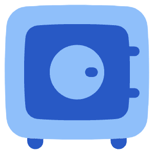 Safe Vault Icon from Plump Flat - Free Set