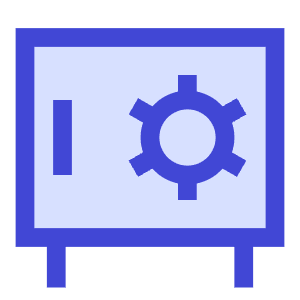Safe Vault Icon from Sharp Duo - Free Set