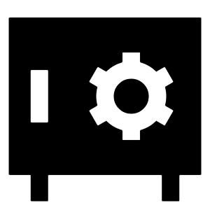 Safe Vault Icon from Sharp Solid - Free Set