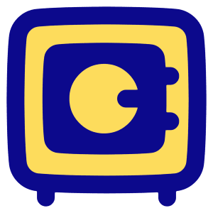 Safe Vault Icon from Plump Pop - Free Set