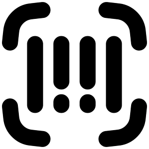 Scanner Bar Code Icon from Flex Solid - Free Set