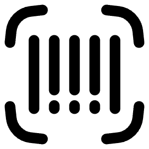 Scanner Bar Code Icon from Flex Line - Free Set