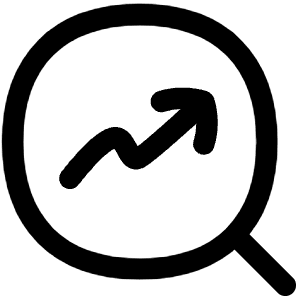 Search Arrow Increase Icon from Flex Line - Free Set