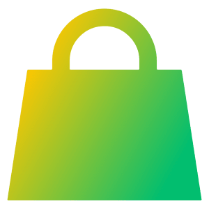 Shopping Bag Hand Bag 2 Icon from Sharp Gradient- Free Set