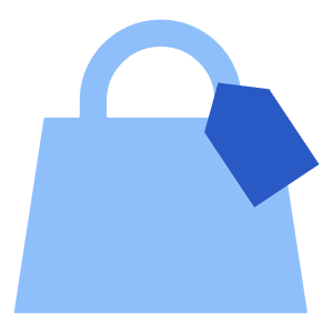 Shopping Bag Hand Bag Price Tag Icon from Sharp Flat - Free Set