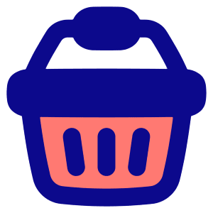 Shopping Basket 1 Icon from Plump Pop - Free Set
