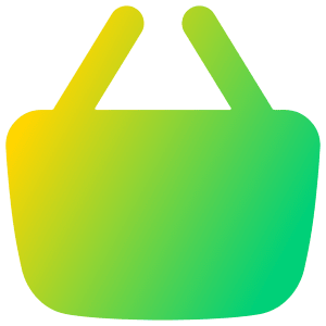 Shopping Basket 2 Icon from Flex Gradient - Free Set