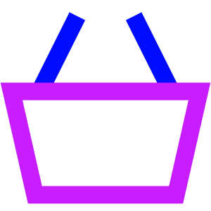 Shopping Basket 2 Icon from Sharp Neon - Free Set