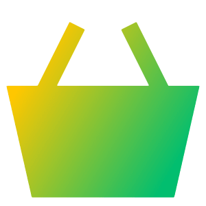 Shopping Basket 2 Icon from Sharp Gradient- Free Set