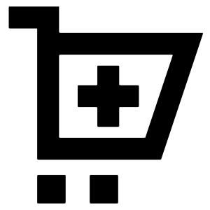 Shopping Cart Add Icon from Sharp Remix - Free Set