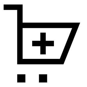 Shopping Cart Add Icon from Sharp Line - Free Set