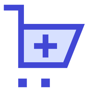 Shopping Cart Add Icon from Sharp Duo - Free Set