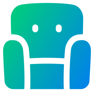 Sofa Icon from Plump Gradient - Free Set