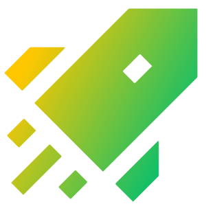 Startup Icon from Sharp Gradient- Free Set