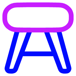 Stool Icon from Plump Neon - Free Set