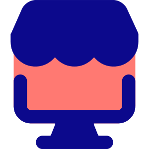 Store Computer Icon from Core Pop - Free Set