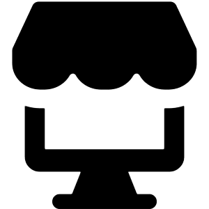 Store Computer Icon from Core Solid - Free Set