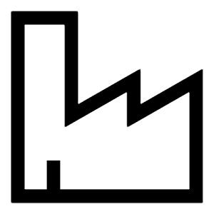 Store Factory Icon from Sharp Line - Free Set
