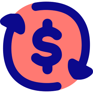 Subscription Cashflow Icon from Flex Pop - Free Set