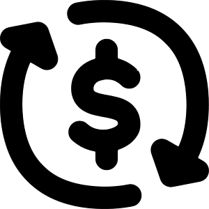 Subscription Cashflow Icon from Flex Solid - Free Set