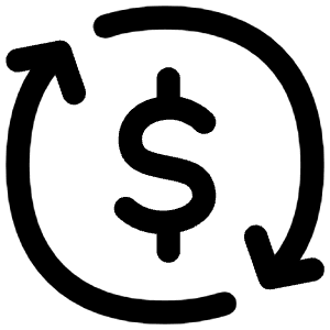 Subscription Cashflow Icon from Flex Line - Free Set